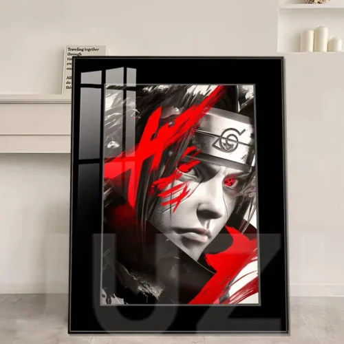 Sharingan Itachi Uchiha Half-Length Decorative Painting - Naruto Decorative Painting - JuZi Studio