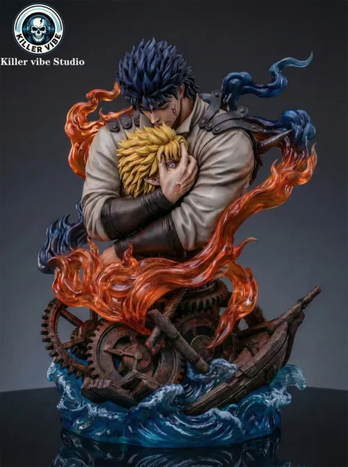 1/6 Scale Jonathan Joestar & Dio Brando Bust Statue - JoJo's Bizarre Adventure Resin Statue - Killer Vibe Studio - Image 1