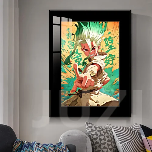 Senku Ishigami Decorative Painting - Dr. Stone Decorative Painting - JuZi Studio - Image 2