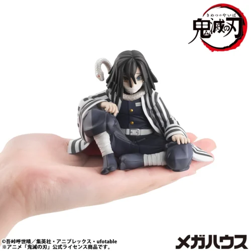 Second Edition Obanai Iguro on the Palm - Demon Slayer: Kimetsu No Yaiba Official Statue - MegaHouse - Image 1