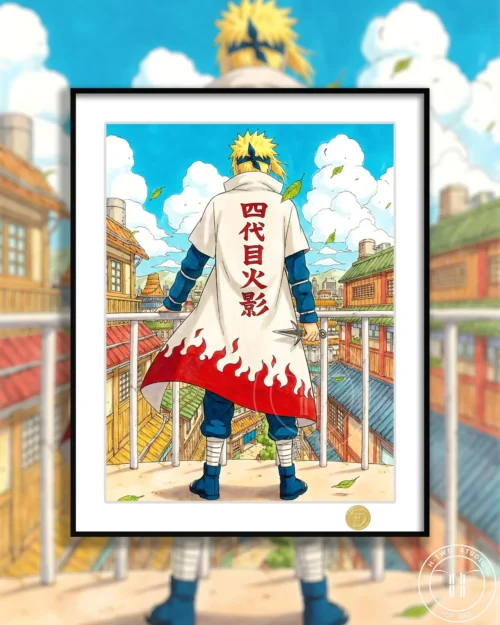 Fourth Hokage Minato Namikaze Decorative Painting - Naruto - H-TWO Studio