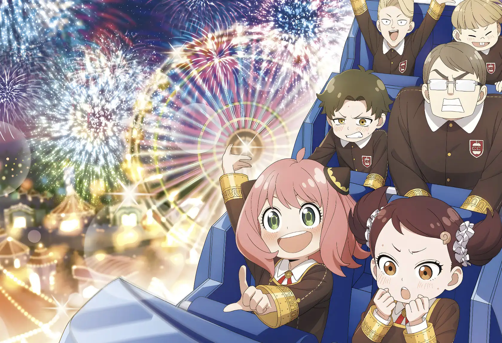 Eden Academy Group in Amusement Park Decorative Painting - SPY X FAMILY - H-TWO Studio - Image 3