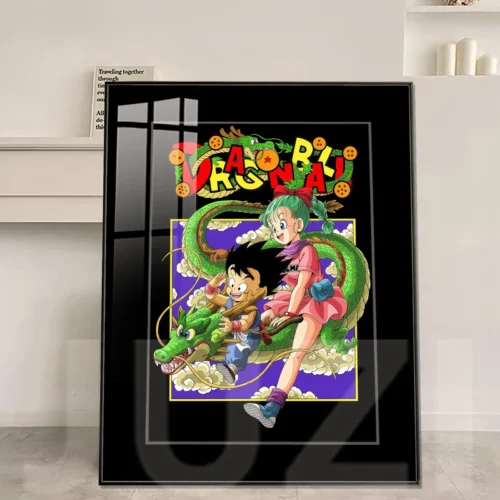 First Meet on Dragon Back Decorative Painting - Dragon Ball Decorative Painting - JuZi Studio - Image 1