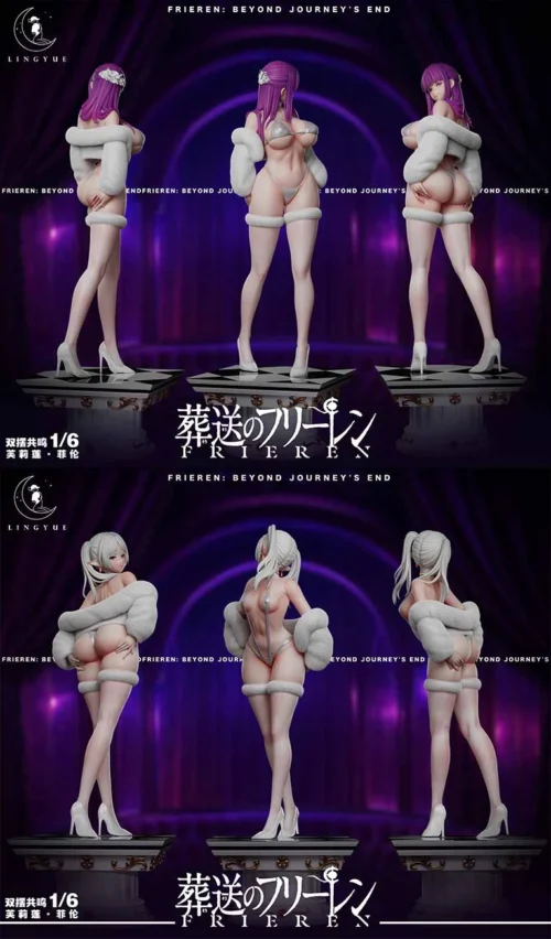 1/6 Scale Frieren & Fern - Frieren: Beyond Journey's End Resin Statue - LingYue Studio - Image 1
