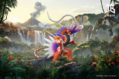 1/20 Scale World Zukan Koraidon - Pokemon Resin Statue - JB Studio - Image 2