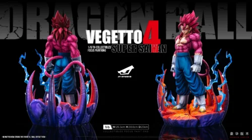 Super Saiyan 4 Vegetto - Dragon Ball Resin Statue - JY Studio - Image 2