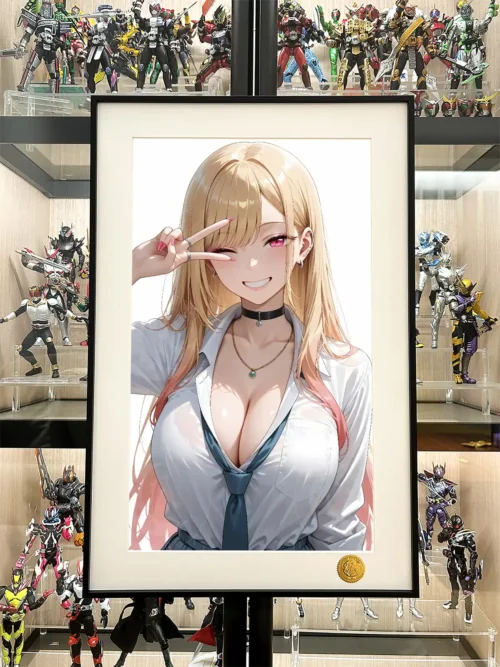 Winking Marin Kitagawa Decorative Painting - My Dress-Up Darling - Xingkong Studio - Image 2