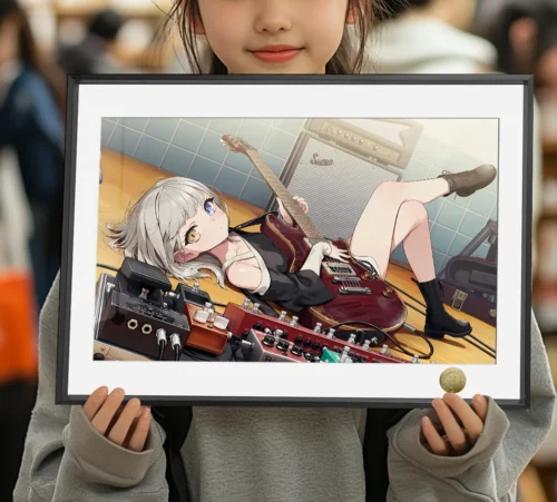 A3 & 4K Size Kaname Raana Decorative Painting - BanG Dream! Decoration Painting - HuangGua Studio - Image 1