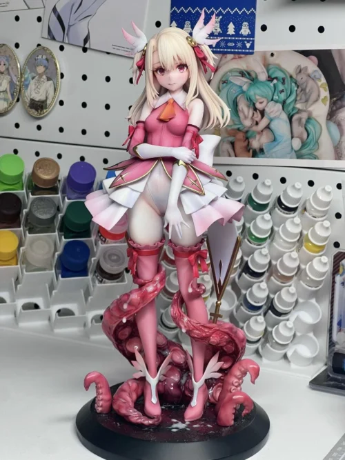 1/6 Scale Illyasviel von Einzbern & Tentacle - Fate/kaleid liner Prisma Illya Statue - Fix Cast Studio - Image 1