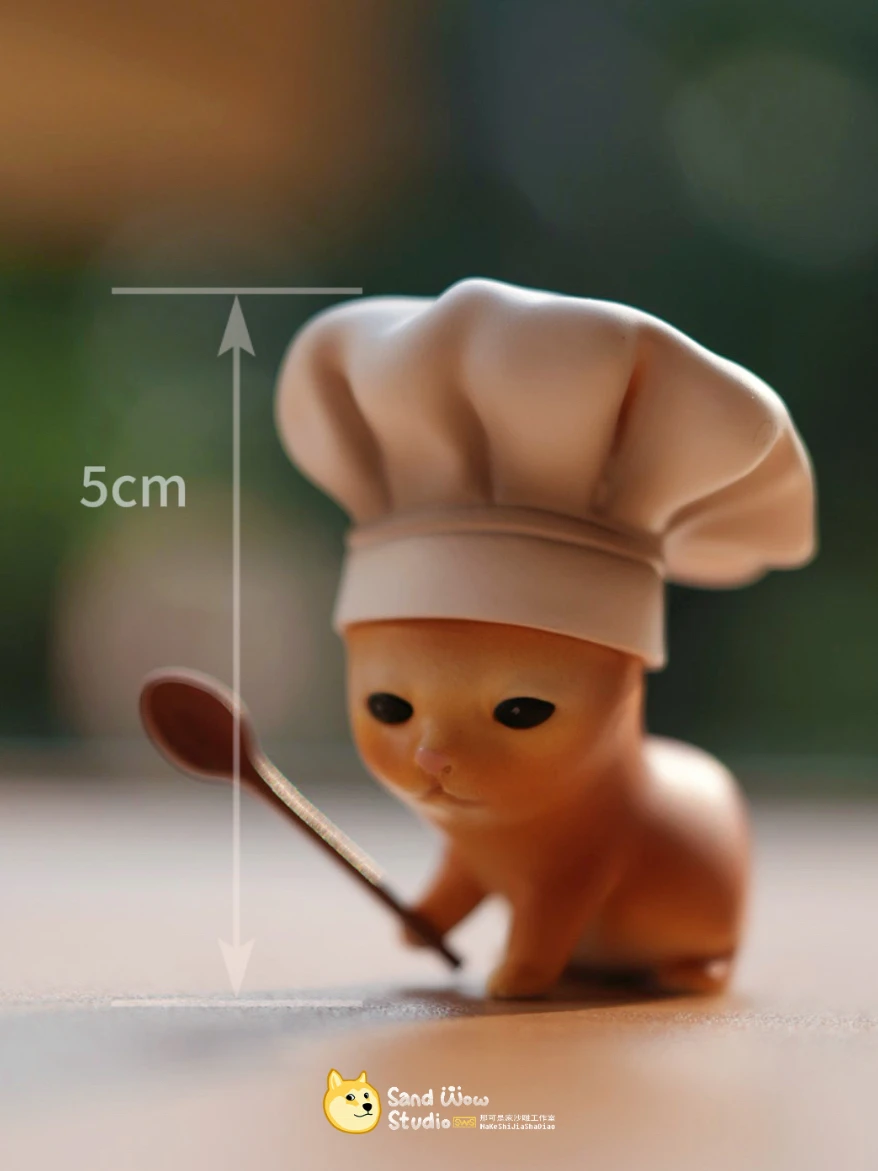 Stupid Cat Meme Series 001 - Original Design Statue - NaKeShiJiaShaDiao Studio - Image 13