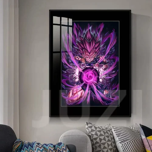 Battle Injured Vegeta Decorative Painting - Dragon Ball Decorative Painting - JuZi Studio - Image 2