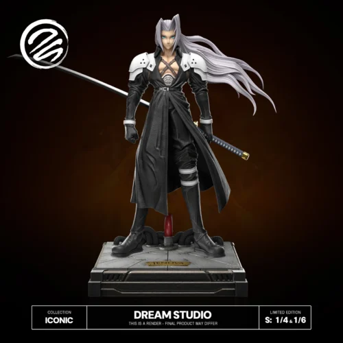 1/6 & 1/4 Scale Sephiroth - (FF7) Final Fantasy VII Resin Statue - Dream-Studio - Image 2