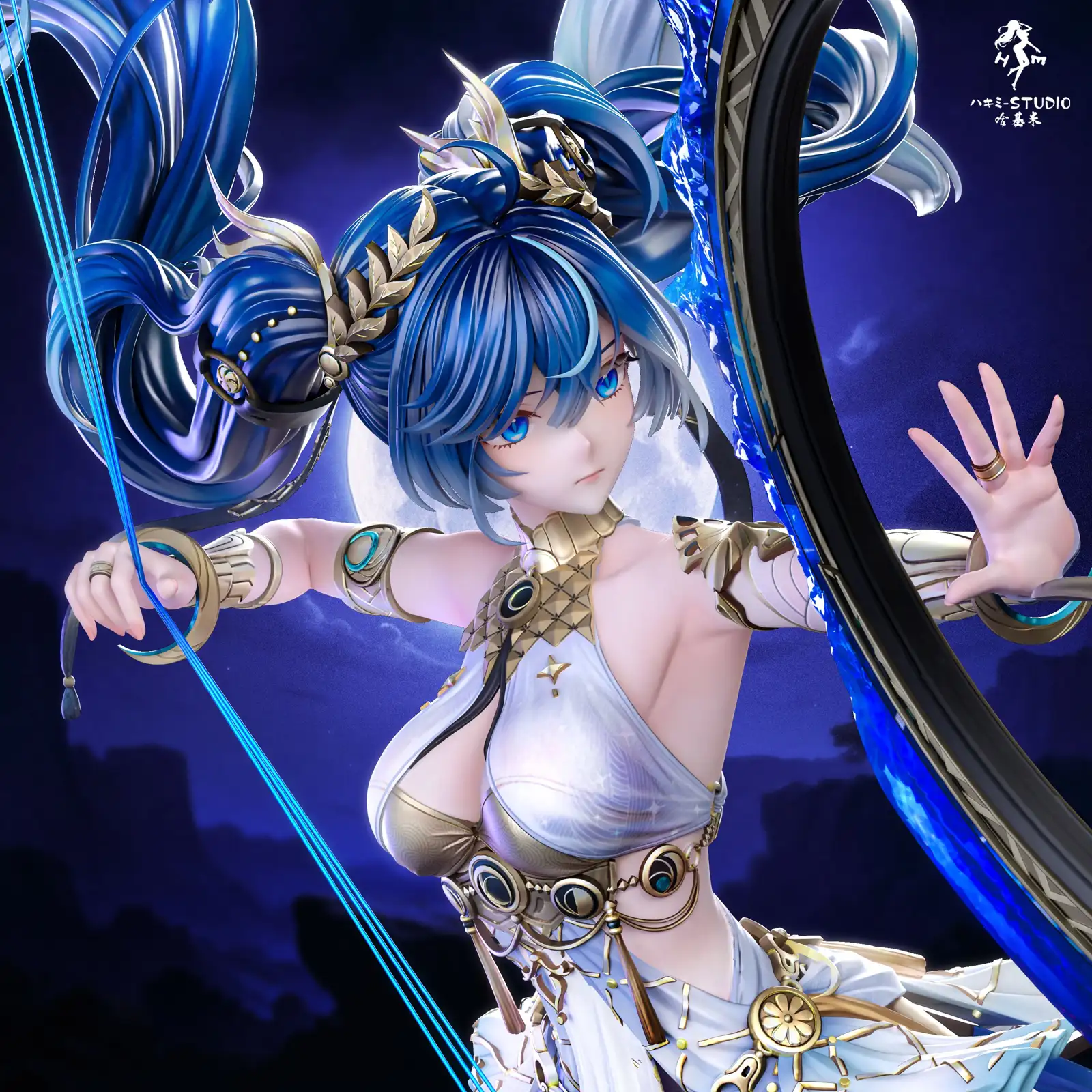 1/6 Scale Drawing Bow Iuno - Wuthering Waves Resin Statue - HaJiMi Studio - Image 8