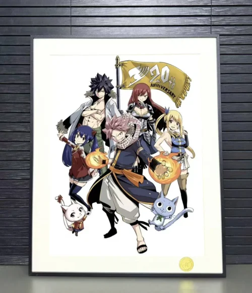 20th Anniversary Poster Decorative Painting - Fairy Tail - H-TWO Studio - Image 2