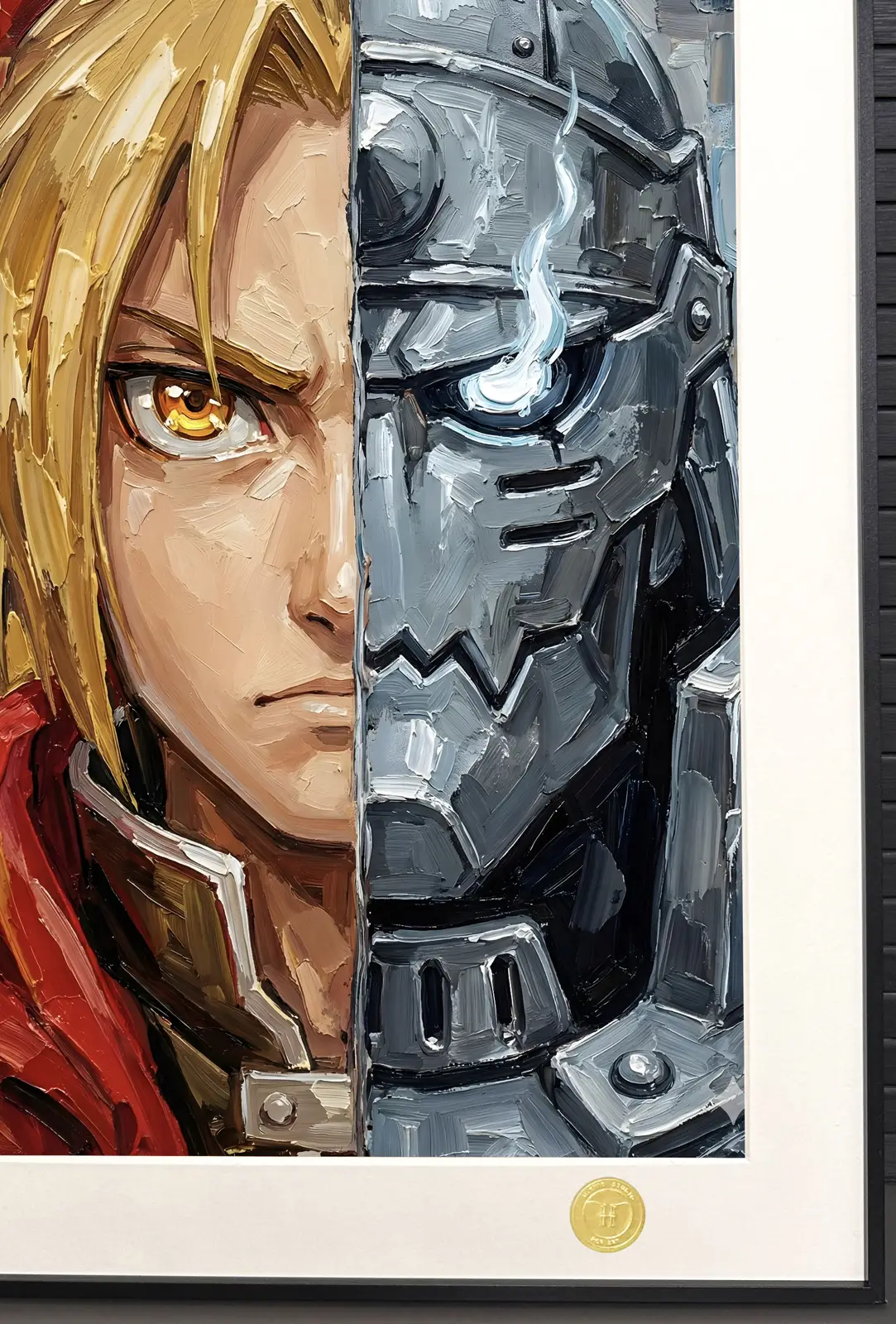 Edward Elric & Alphonse Elric Decorative Painting - Fullmetal Alchemist: Brotherhood - H-TWO Studio - Image 4