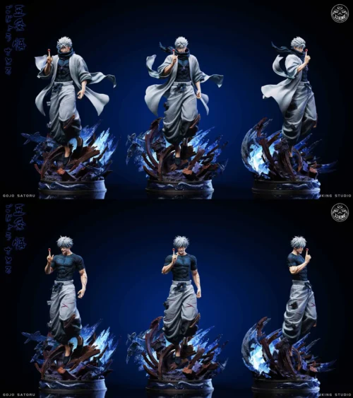 1/6 Scale Satoru Gojo with LED - Jujutsu Kaisen Statue - JJking Studio - Image 1