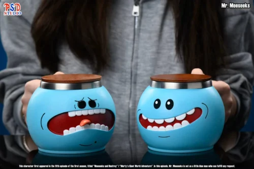 Mr. Meeseeks Cup - Rick and Morty Resin Statue - PSD Studios - Image 1