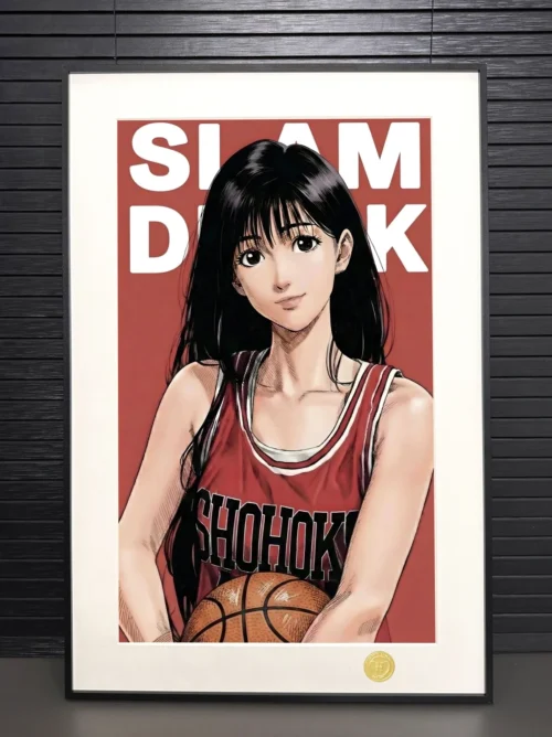 Haruko Akagi Decorative Painting - SLAM DUNK - H-TWO Studio - Image 2