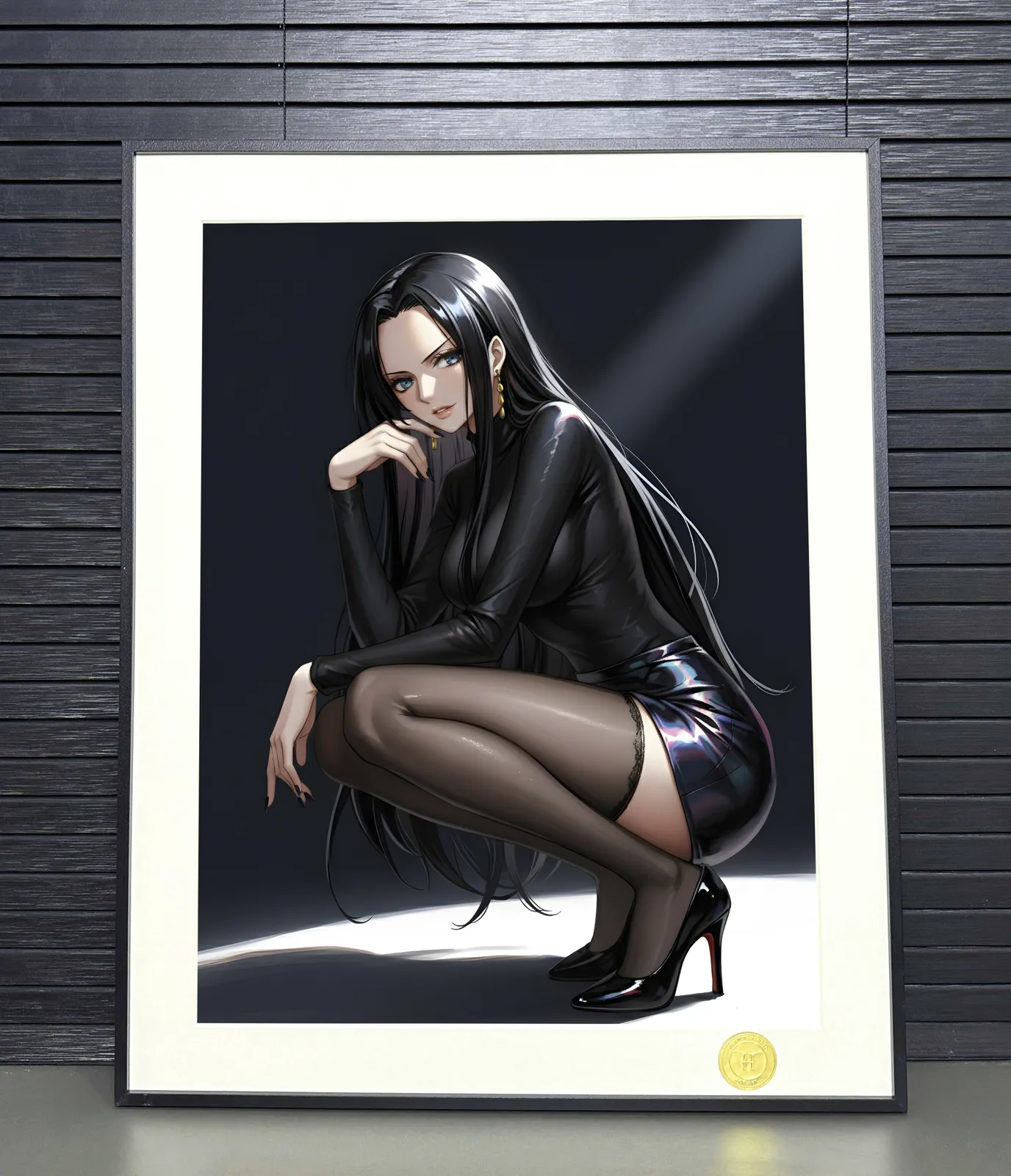 Boa Hancock Decorative Painting - ONE PIECE - H-TWO Studio - Image 2