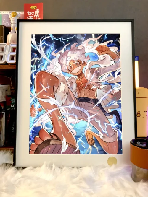 Gear 5 Nika Monkey D. Luffy Decorative Painting - ONE PIECE - Xingkong Studio - Image 2