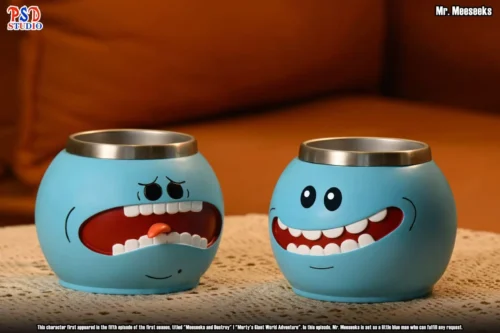 Mr. Meeseeks Cup - Rick and Morty Resin Statue - PSD Studios - Image 2