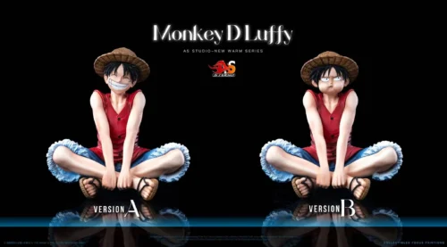 POP & 1/3 Scale Sitting Monkey D. Luffy - ONE PIECE Resin Statue - AS Studios - Image 1