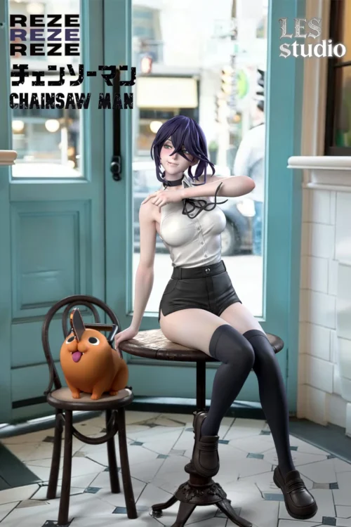 1/4 Scale Artist Series Reze - Chainsaw Man Statue - LES Studios - Image 2