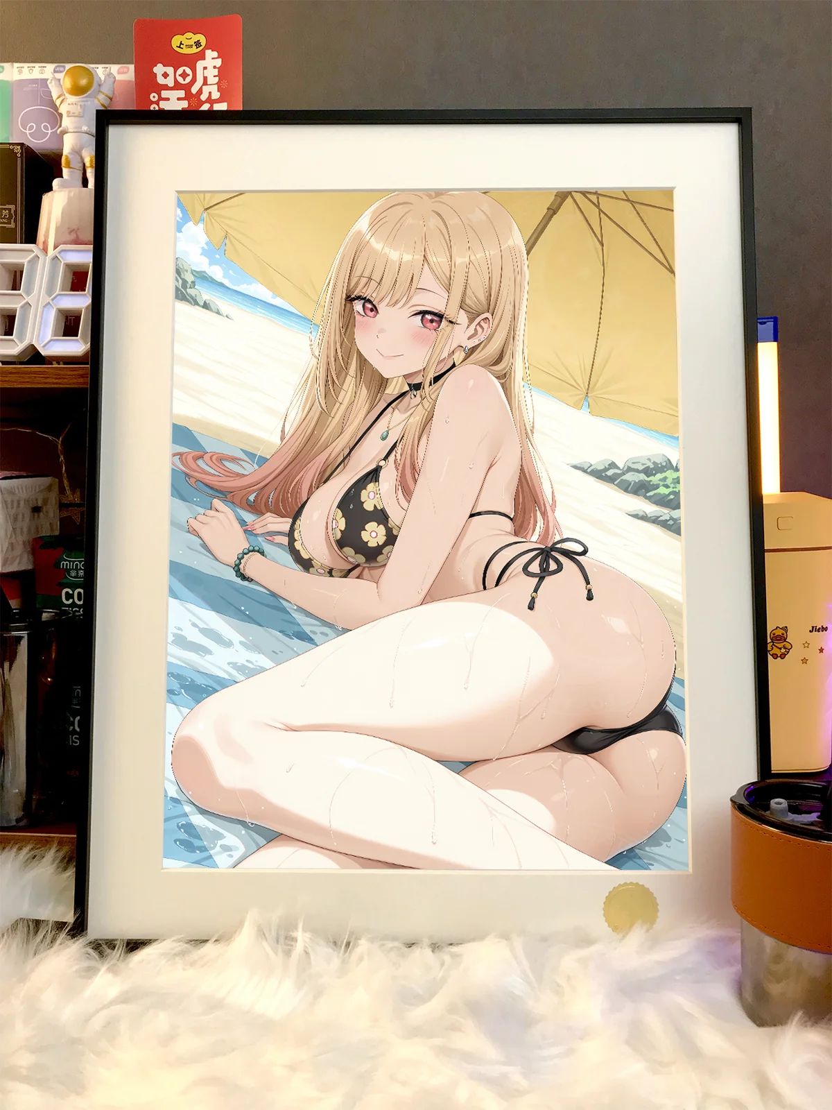 Marin Kitagawa on Beach Decorative Painting - My Dress-Up Darling - Xingkong Studio - Image 2