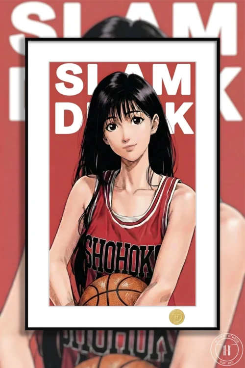 Haruko Akagi Decorative Painting - SLAM DUNK - H-TWO Studio - Image 1