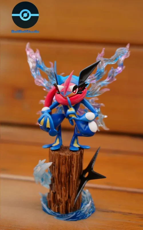 Ash's Greninja - Pokemon Resin Statue - BallBall Studio - Image 2
