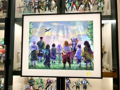 The Back View of Nine Hashira Decorative Painting - Demon Slayer: Kimetsu No Yaiba - Xingkong Studio - Image 2