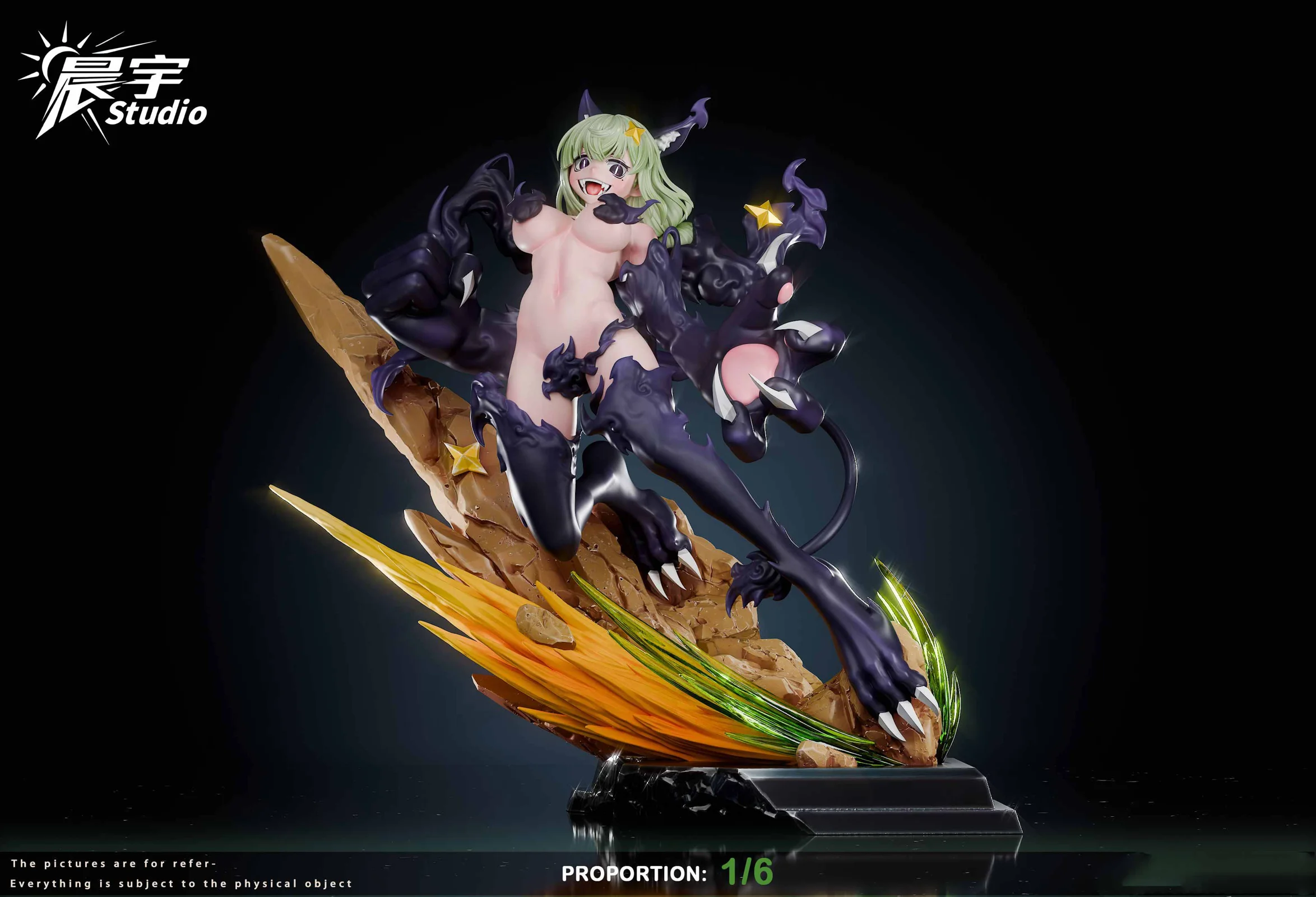 1/6 Scale Araga Kiwi - Gushing Over Magical Girls Resin Statue - ChenYu Studio - Image 4