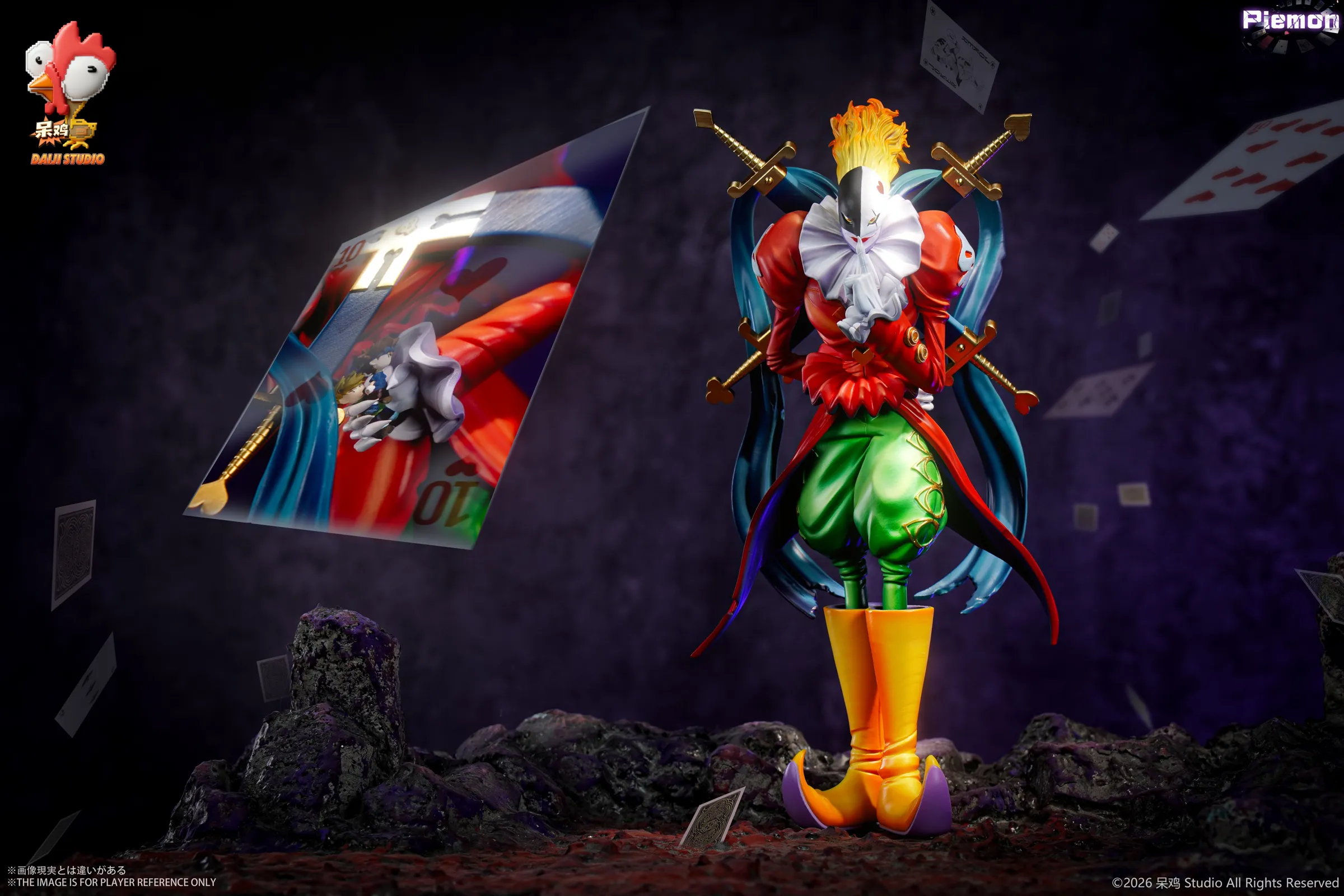 MH Scale Standing Piedmon - Digimon Statue - IK Studio - Image 4