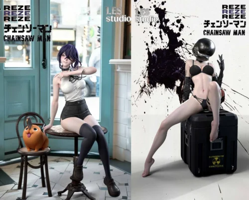 1/4 Scale Artist Series Reze - Chainsaw Man Statue - LES Studios - Image 1