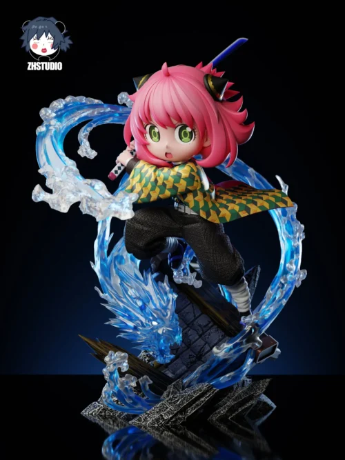 Giyu Tomioka Cosplay Anya Forger - Demon Slayer: Kimetsu No Yaiba SPY X FAMILY Resin Statue - ZhengHuo Studio - Image 2