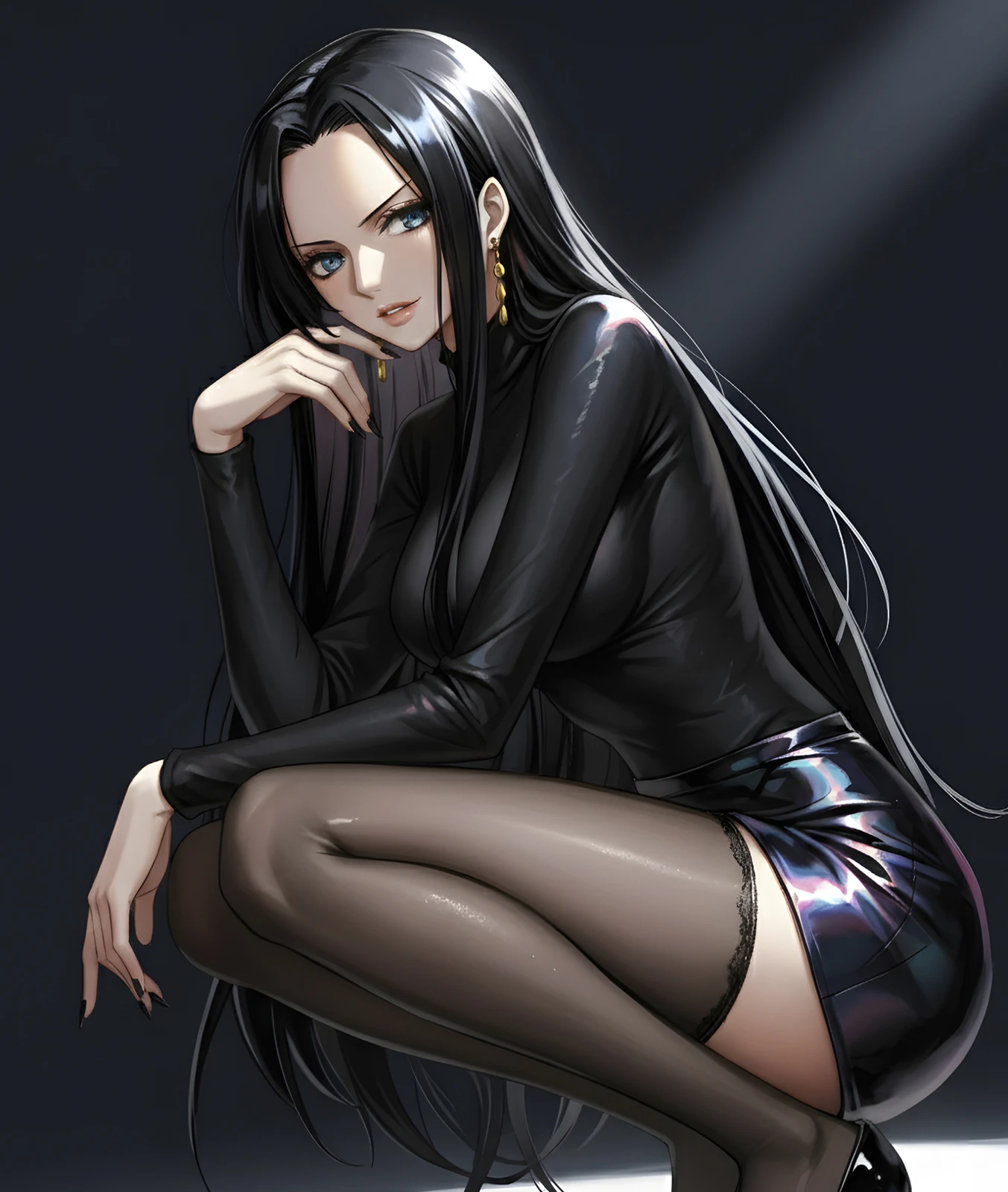 Boa Hancock Decorative Painting - ONE PIECE - H-TWO Studio - Image 3