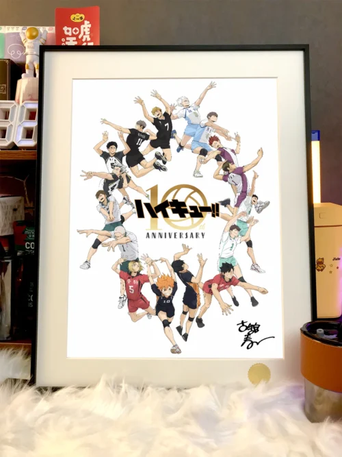 10th Anniversary Celebration Decorative Painting - Haikyū!! - Xingkong Studio - Image 2