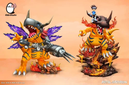 MetalGreymon - Digimon Resin Statue - EGGS Studios - Image 2