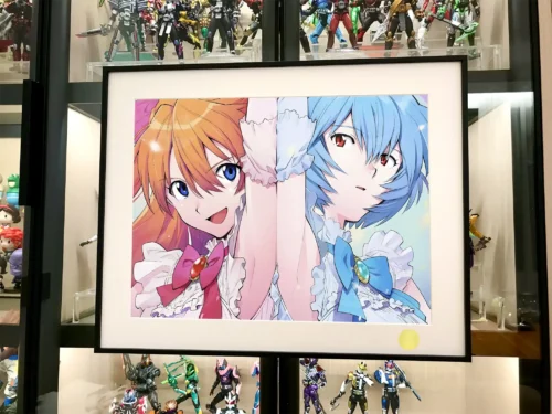 Red & Blue Asuka Langley Soryu & Rei Ayanami Decorative Painting - (EVA) Neon Genesis EVAngelion - Xingkong Studio - Image 2