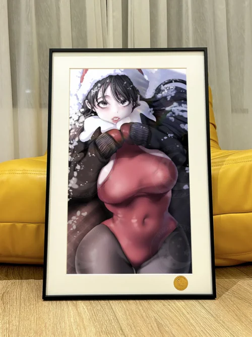 Red Cloth Ver. Seo Jeong Sook Decorative Painting - A Wonderful New World - Xingkong Studio - Image 1