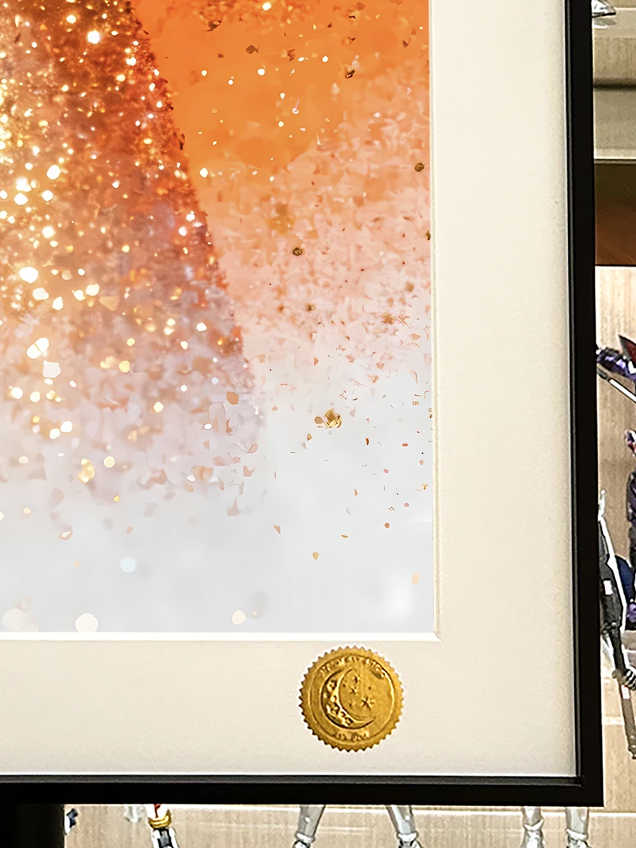 Gold ATOM Decorative Painting - Astro Boy - Xingkong Studio - Image 4