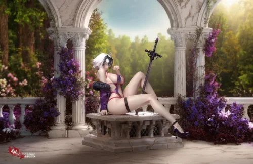 1/6 Scale Swimsuit Ver. Jeanne d'Arc Alter - Fate/Grand Order Statue - Comic Hero Studio - Image 2