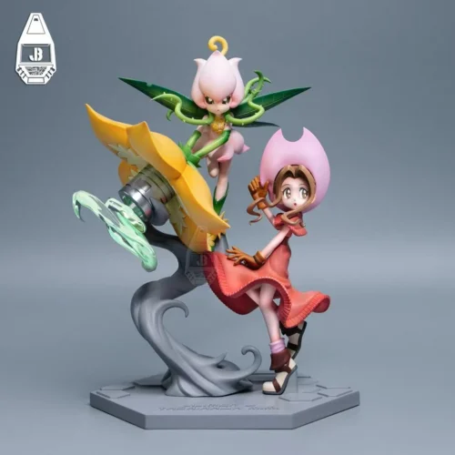 MH Scale Mimi Tachikawa & Lilimon - Digimon Resin Statue - JBS Studio - Image 2