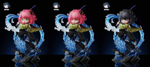 Giyu Tomioka Cosplay Anya Forger - Demon Slayer: Kimetsu No Yaiba SPY X FAMILY Resin Statue - ZhengHuo Studio - Image 1