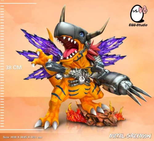 MetalGreymon - Digimon Resin Statue - EGGS Studios - Image 1