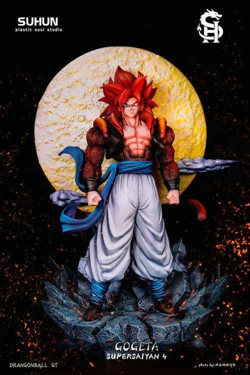1/6 Scale Super Saiyan 4 Gogeta - Dragon Ball Resin Statue - Plastic Soul Studio - Image 1