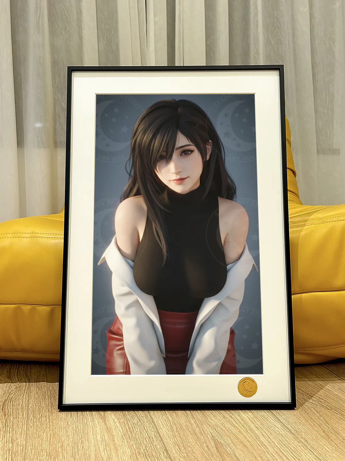 Sweater Ver. Tifa Lockhart Decorative Painting - (FF7) Final Fantasy VII - Xingkong Studio - Image 1