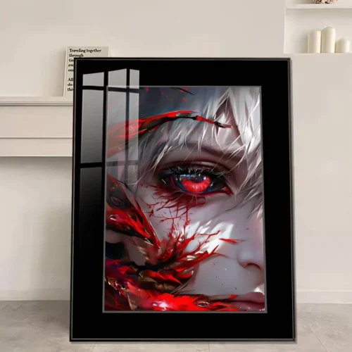Kakugan Ken Kaneki Decorative Painting - Tokyo Ghoul Decorative Painting - JuZi Studio - Image 1