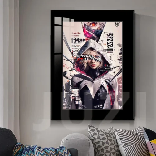 Gwen Stacy Sliced Poster Decorative Painting - MARVEL Decorative Painting - JuZi Studio - Image 2
