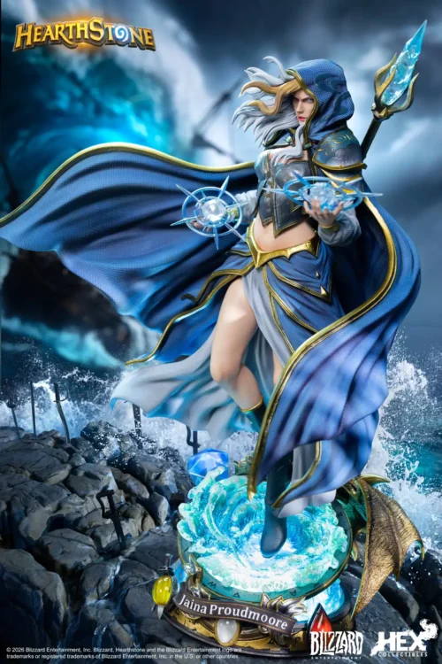 1/6 Scale Jaina Proudmoore with LED - Hearthstone Official Statue - HEX Studios - Image 1